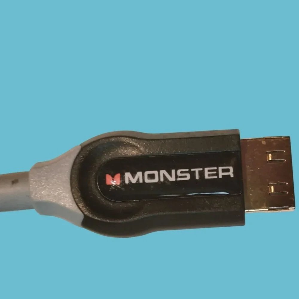 Monster High Speed HDMI Cable Ethernet 5ft HD Video Audio Compatible All Brands